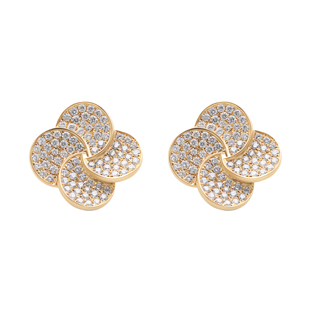 Primrose Diamond Pave Earrings